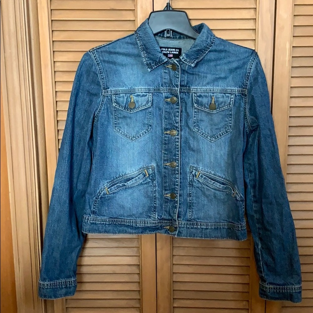 Denim Flap Pocket Jacket